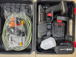 Nettoyeur Haute Pression sans Fil 60 Bar, 300W Nettoyeur Haute Pression à Batterie, Pistolet à Eau pour Lavage De Voiture avec Batteries, Tuyau 5m, Pulvérisateur de Mousse (20000mAh)